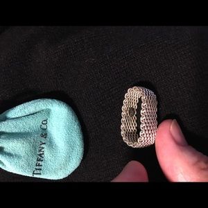 Tiffany Somerset Mesh Ring